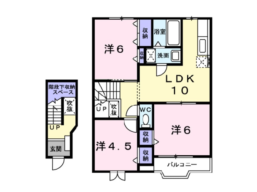 間取図 ミストラル