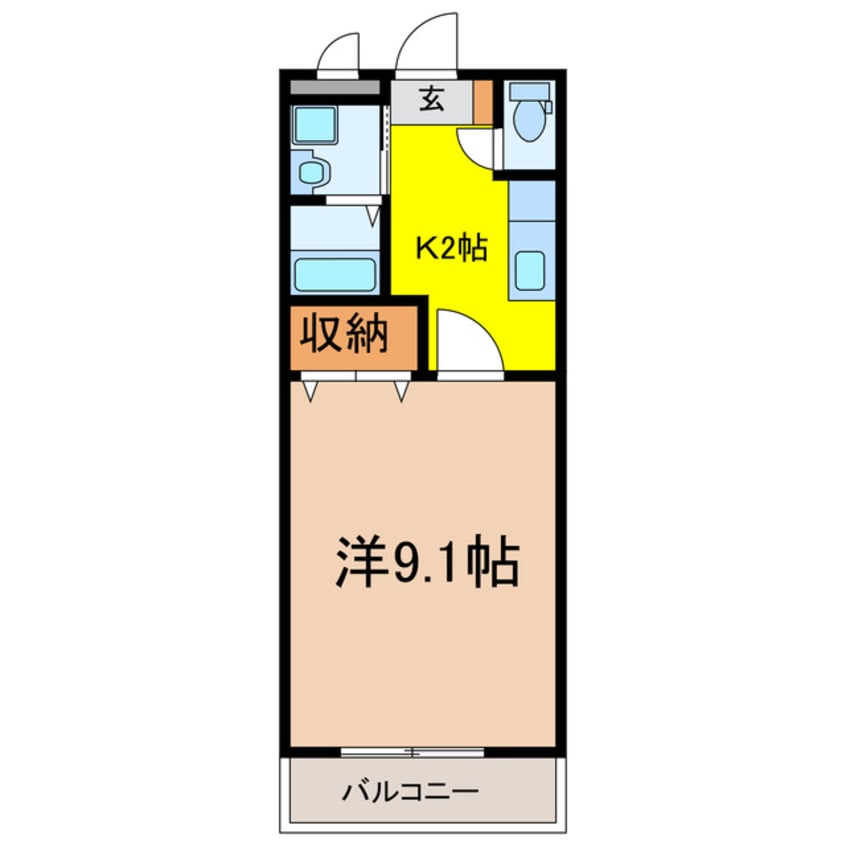 間取図 アーバンシャトー