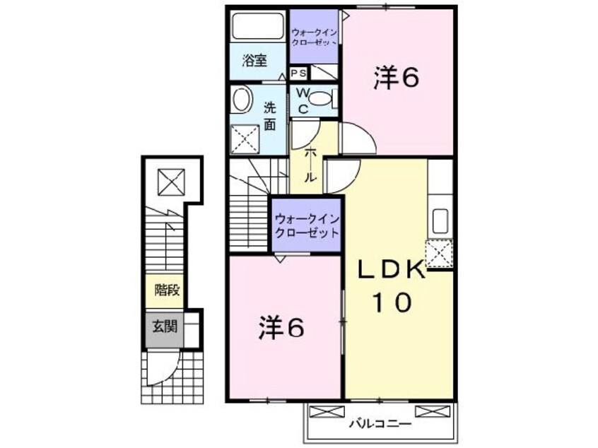 間取図 プランタン