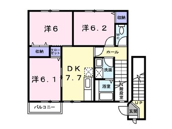 間取図 ジュネス99 C