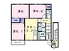 ジュネス99 C 3DKの間取り