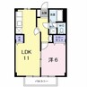 シャルマン北島Ａ 1LDKの間取り