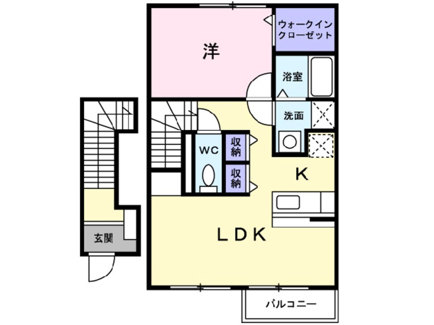 間取図 メゾン シャモニー A