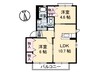 シャーメゾン藍住 2LDKの間取り
