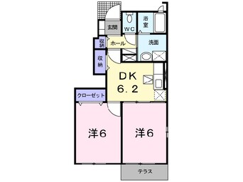 間取図 サンシャインオールウェイズ B