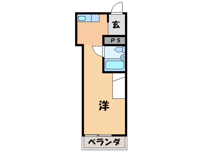 間取図 コーポキノウチ