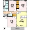ウィルコート 3LDKの間取り