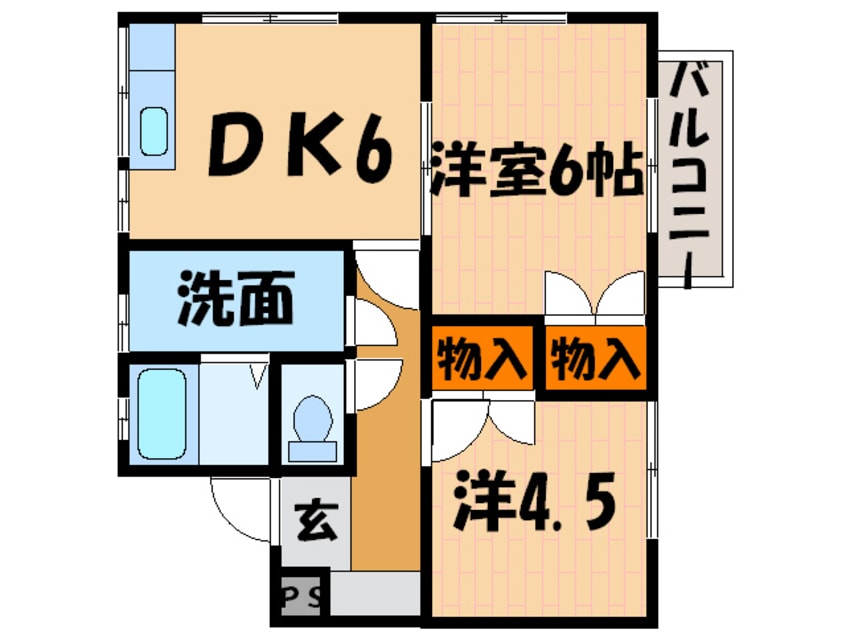 間取図 ファインランド酒井