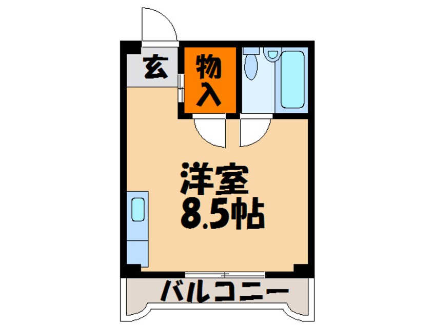 間取図 ステーションハイツ