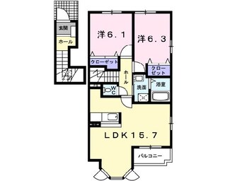 間取図 エテルノ A･B