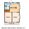 プリメーラ 2DKの間取り
