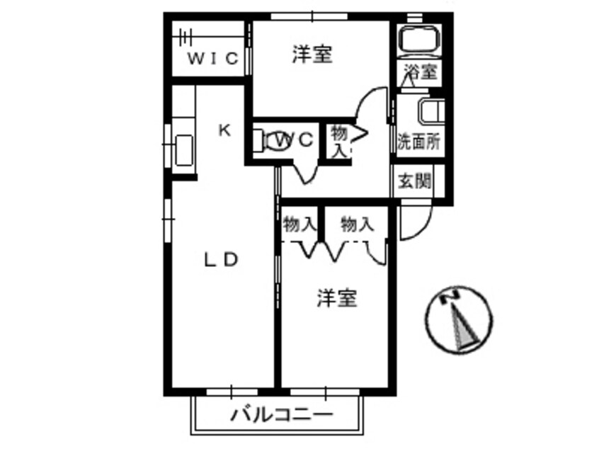 間取図 シャーメゾン ボン･コリーヌ