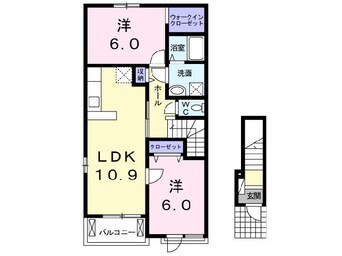 間取図 オール・マレ松村