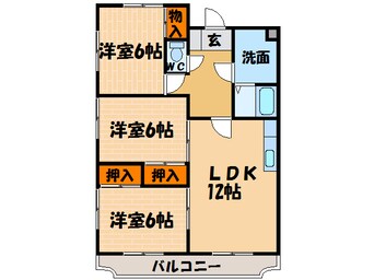 間取図 エトワールナカセ