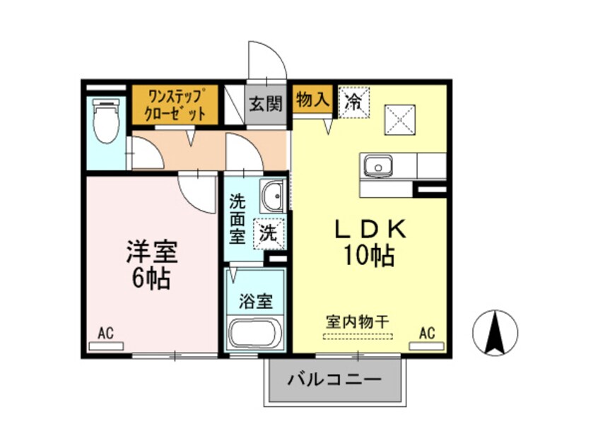 間取図 サニープレイス