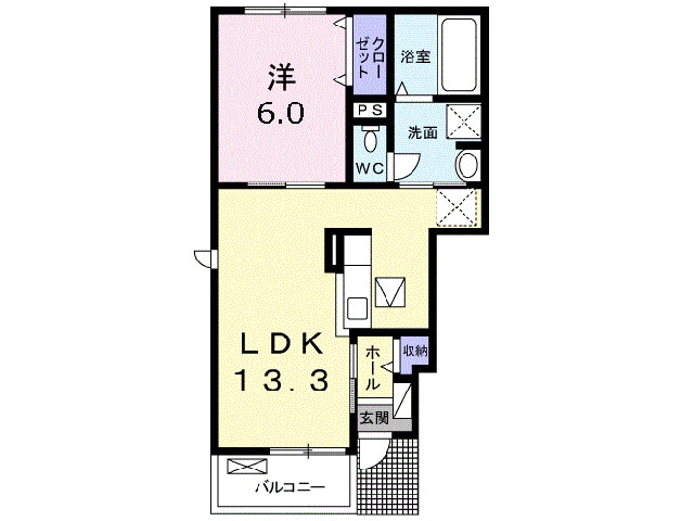 間取り図 プルミエⅡ