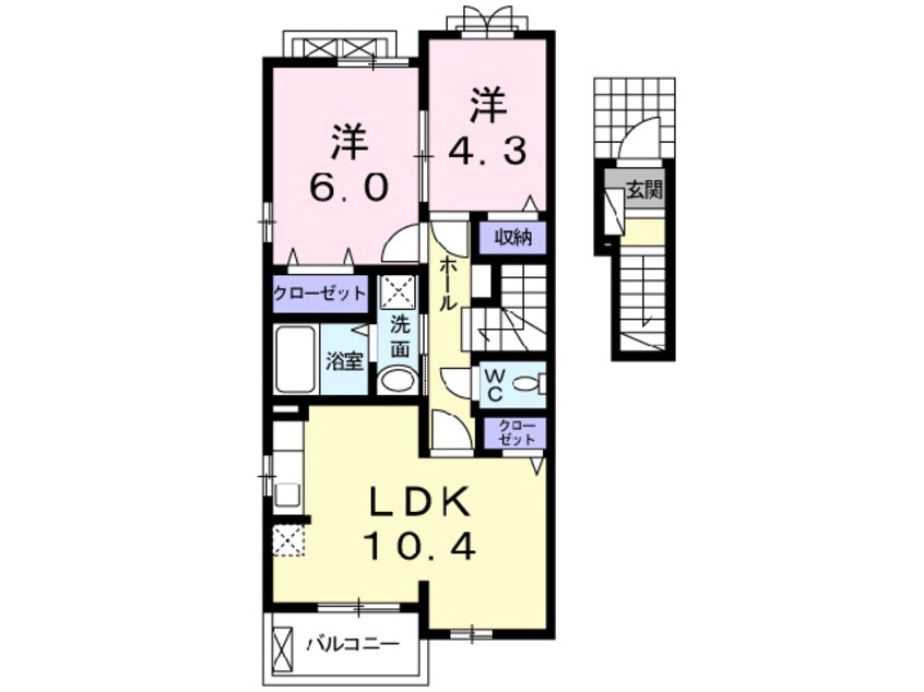 間取図 アルシュ･グウルドイル