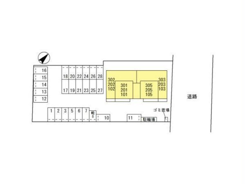  アムール21　Ｆ棟