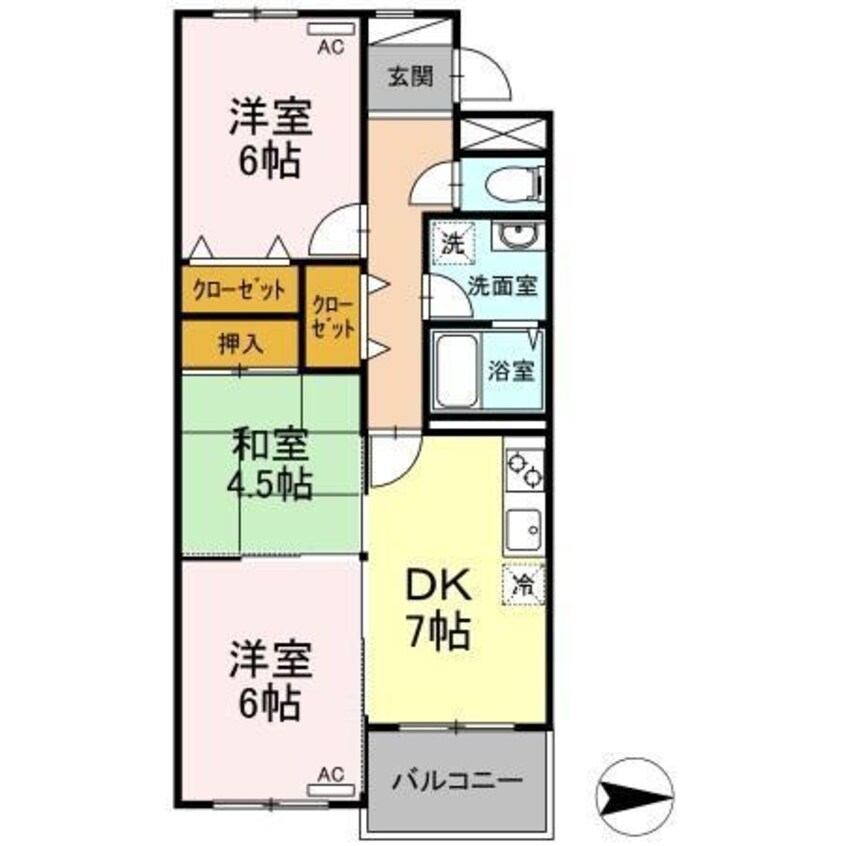 間取図 エス・プワール