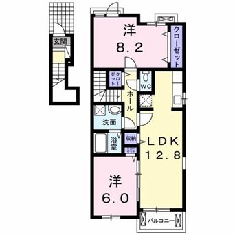 間取図 プチメゾンｆｆⅡ