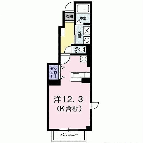 間取り図 グレースコート　B