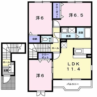 間取図 グレイスフル　C