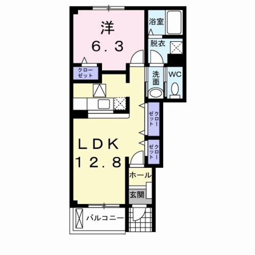 間取図 エスポワール