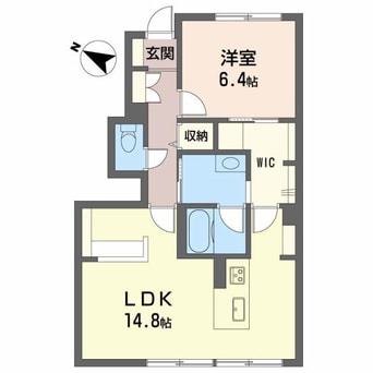間取図 シャーメゾンガーデン松茂
