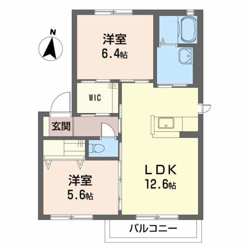 間取図 シャーメゾン和幸