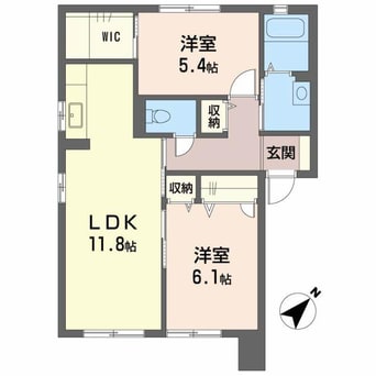 間取図 K-HAUS　Ⅰ・Ⅱ