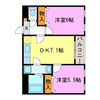 間取図 センターコート