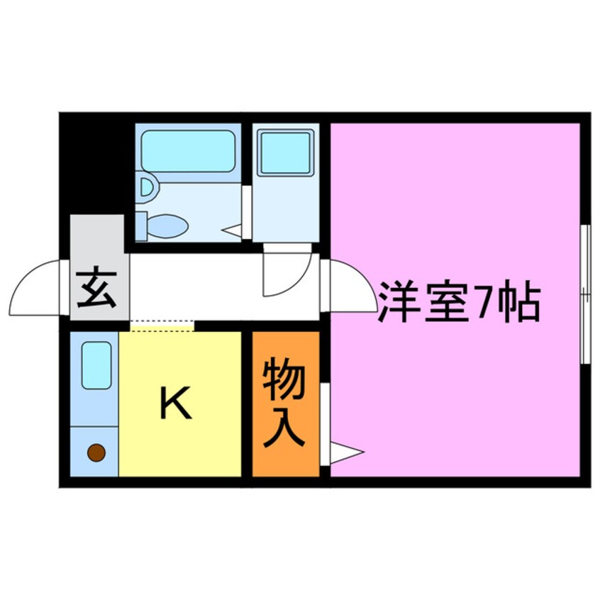 間取図 センターコート