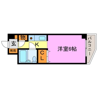 間取図 フェルティシャトー滋賀水口