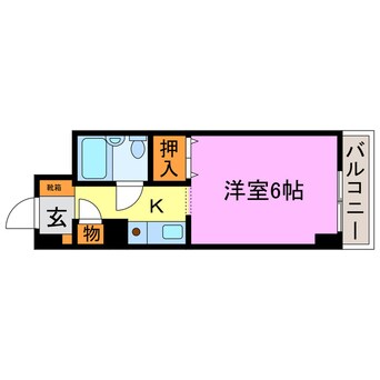 間取図 フェルティシャトー滋賀水口