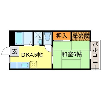 間取図 サンシティ土山