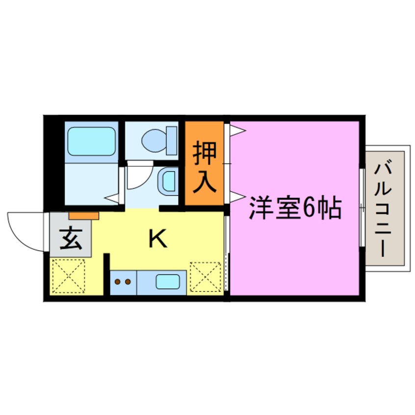 間取図 ロイヤルグリーンピア