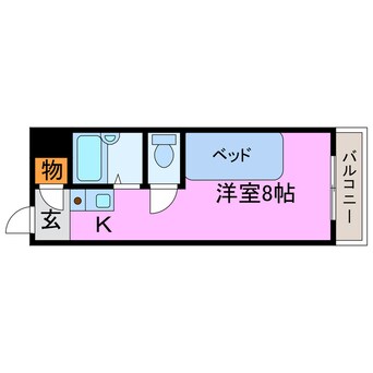 間取図 プリミエ箕林