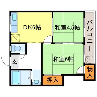 間取図 千秀（柏木荘）