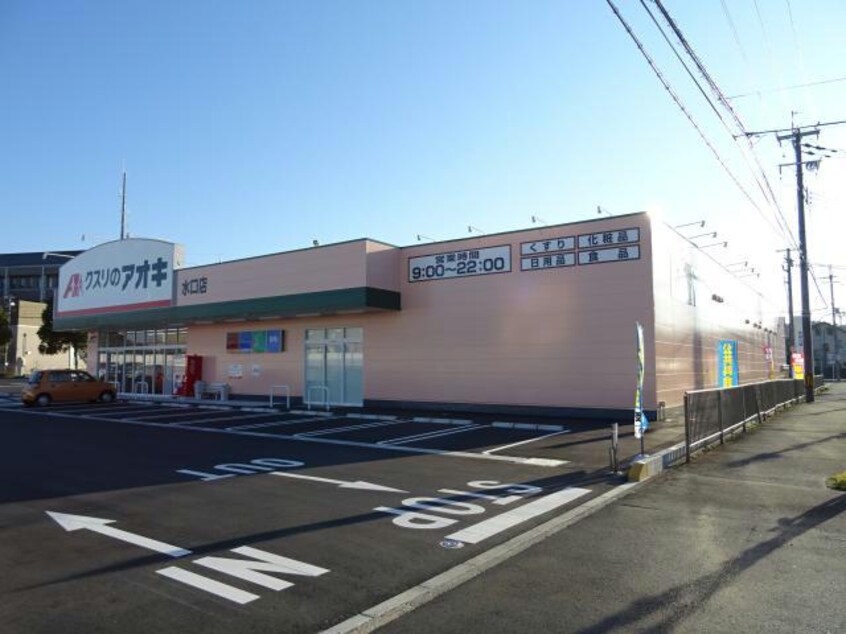 クスリのアオキ水口店(ドラッグストア)まで795m 辻ハイツⅡ