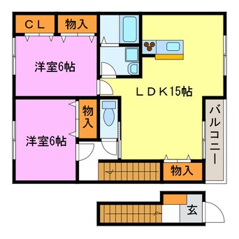 間取図 リトルアグリン