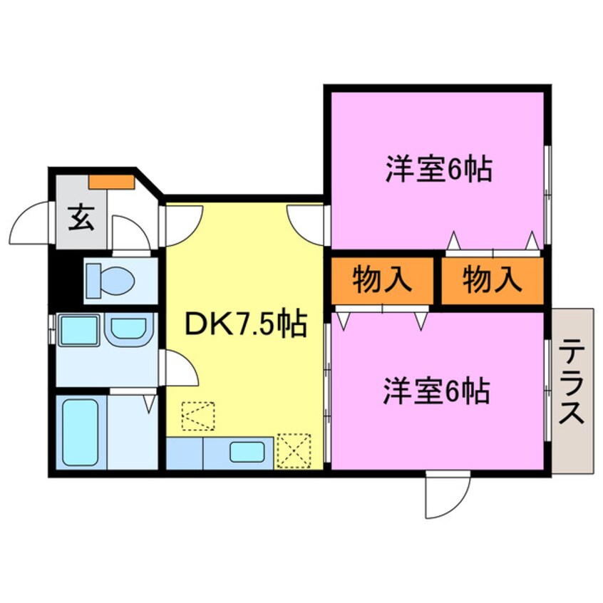 間取図 グスタールエピ