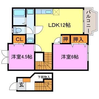 間取図 グスタールエピ