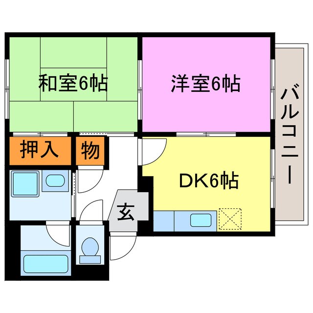 間取り図 ロイヤルハイツYAMAMOTO