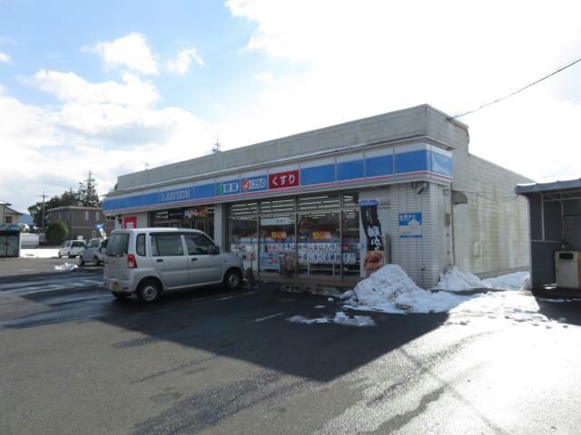 ローソン日野河原店(コンビニ)まで859m カーサ西の宮