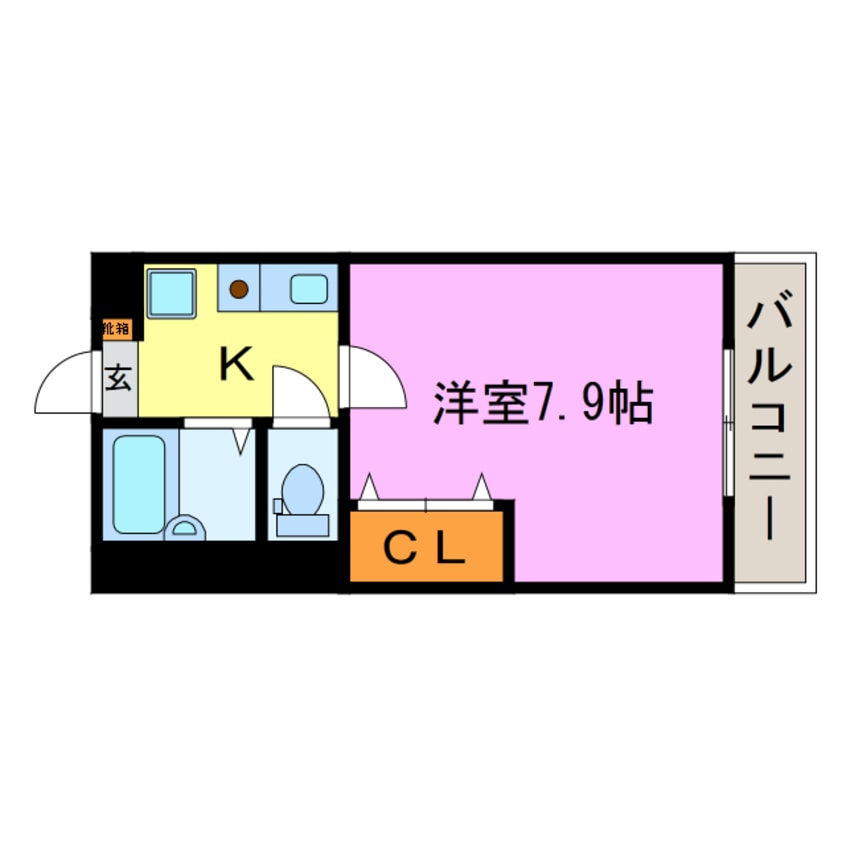 間取図 ノールフォンテーヌ1番館