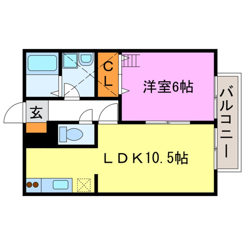 間取図 コージーコート