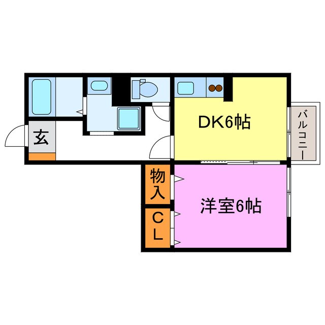 間取り図 フォンティーヌ