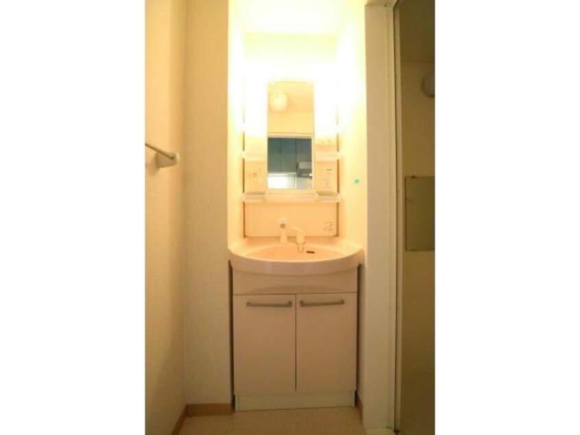 シャワー付き独立洗面台 藤井ハイツ虫生野