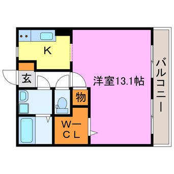 間取図 夢咲きの里D棟