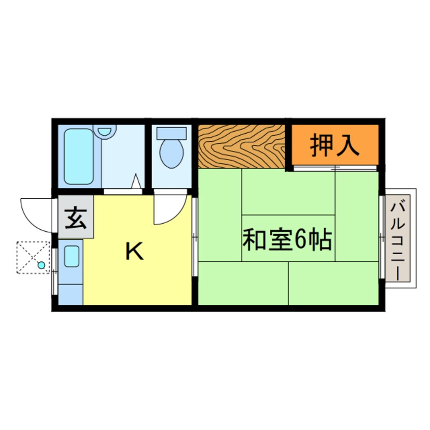 間取図 ツダハイツ